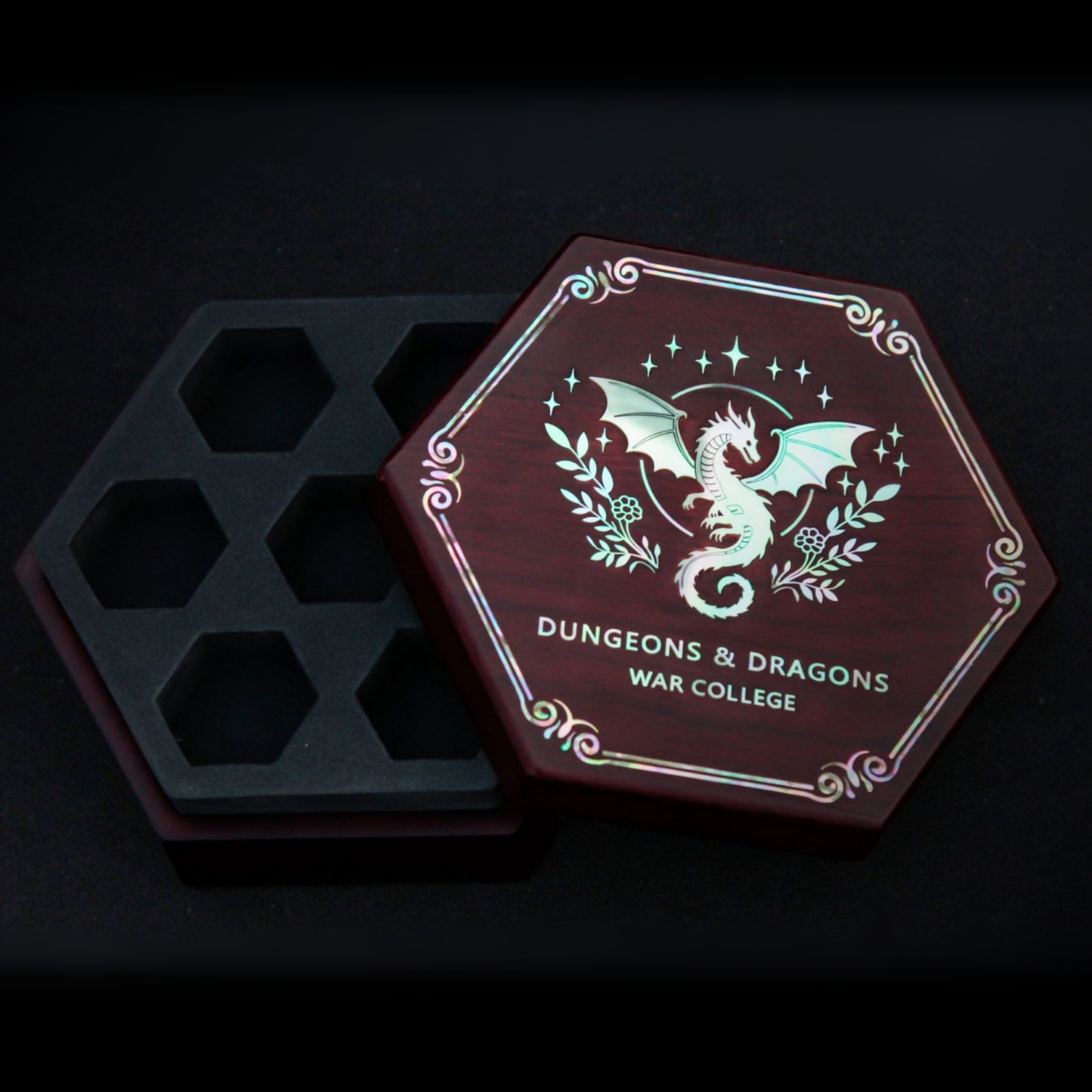 Ranger Dice Handcrafted Engraved Dice Box