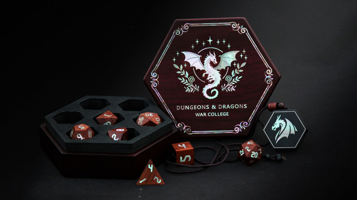 Ranger Dice Handcrafted Engraved Dice Box