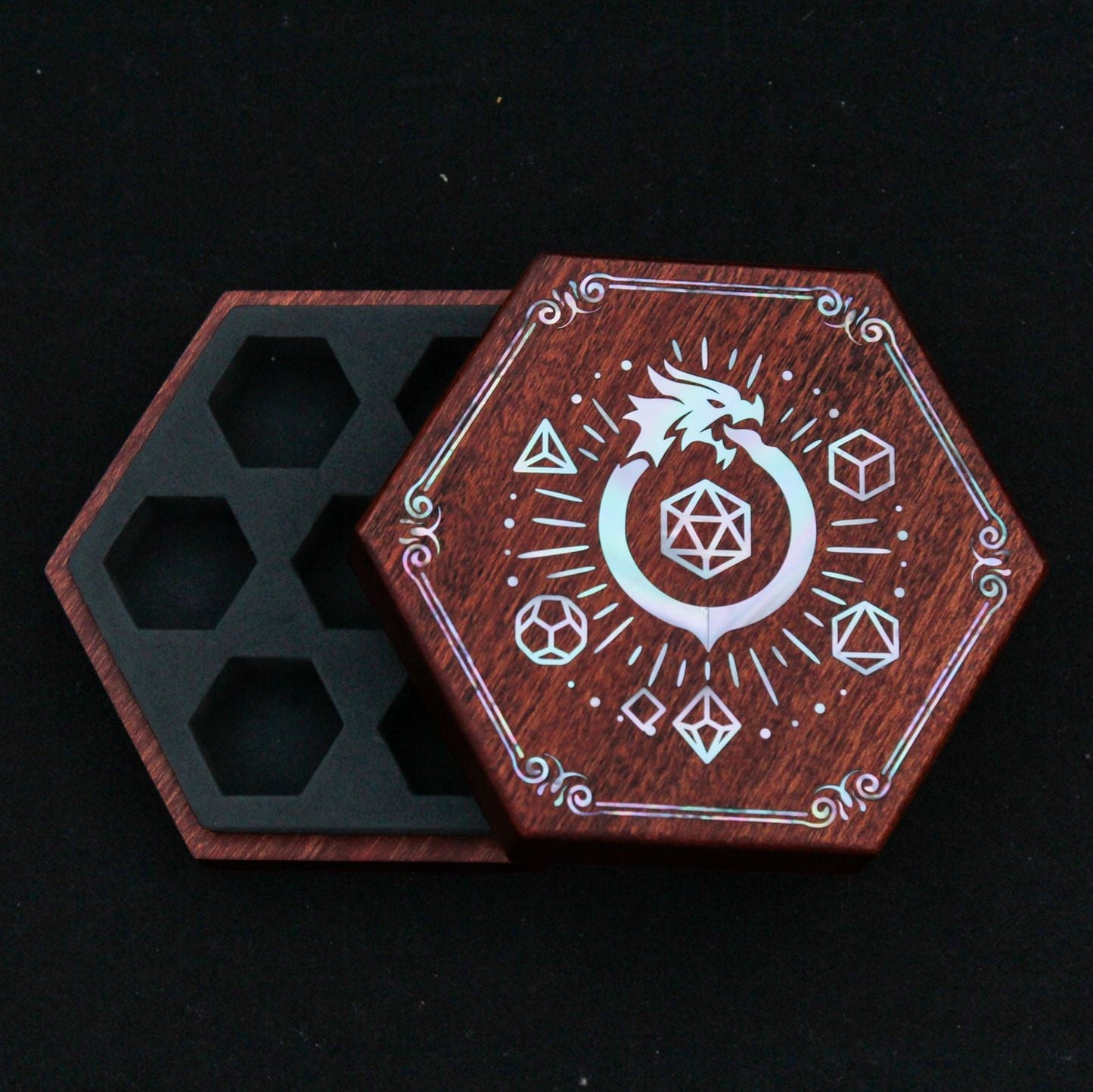 Ranger Dice Handcrafted Engraved Dice Box