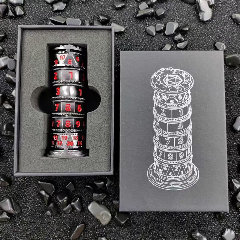Ranger Dice Tower shaped dice