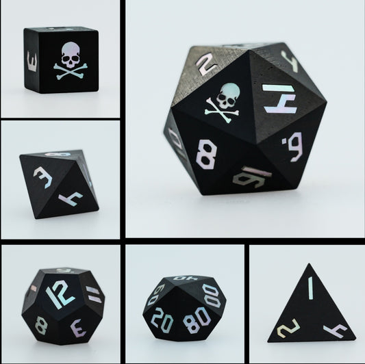 Ranger dice Hand-Inlaid ebony Dice