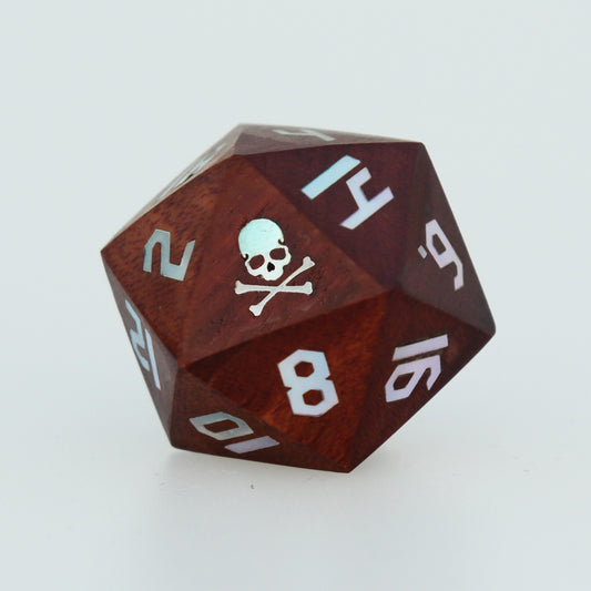 Ranger Dice Hand-Inlaid rose wood dice