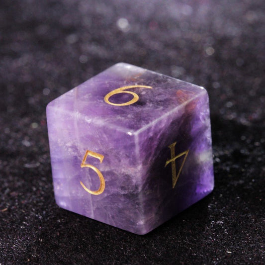 Ranger dice D&D Amethyst  D6 Dice
