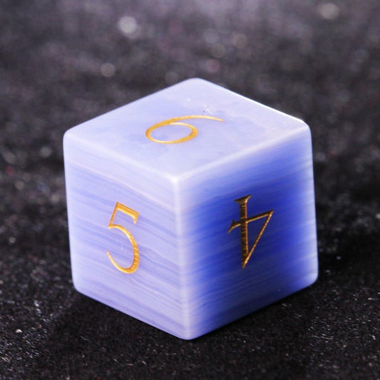Ranger dice D&D Artificial Purple Agate D6 Dice 