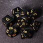 DND Obsidian Dice Set copy