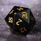 DND Obsidian D20 dice copy