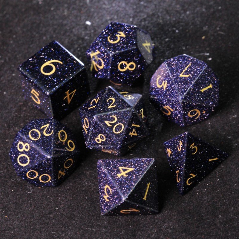 Blue sand dice suit