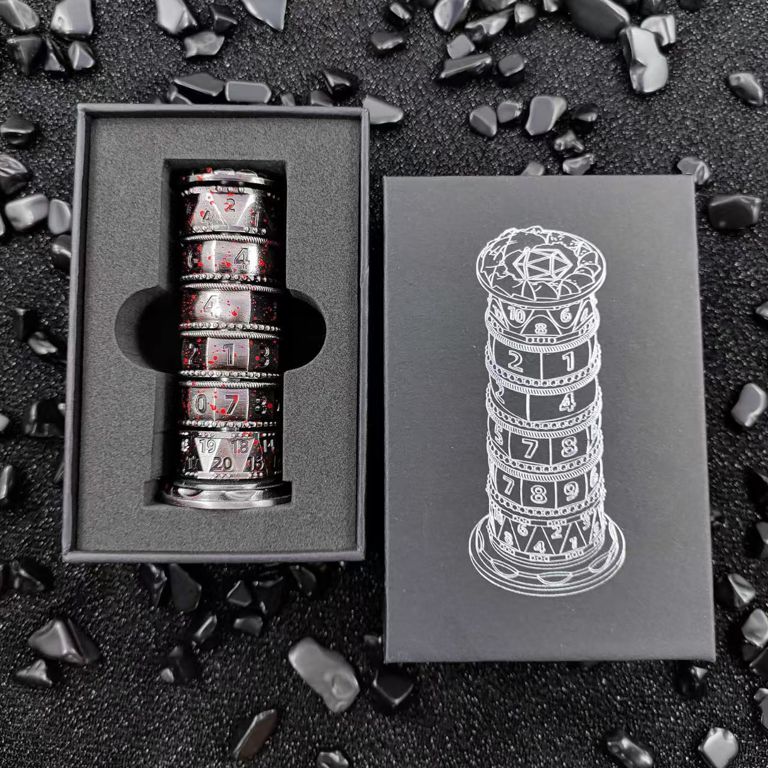 Ranger Dice Tower shaped dice
