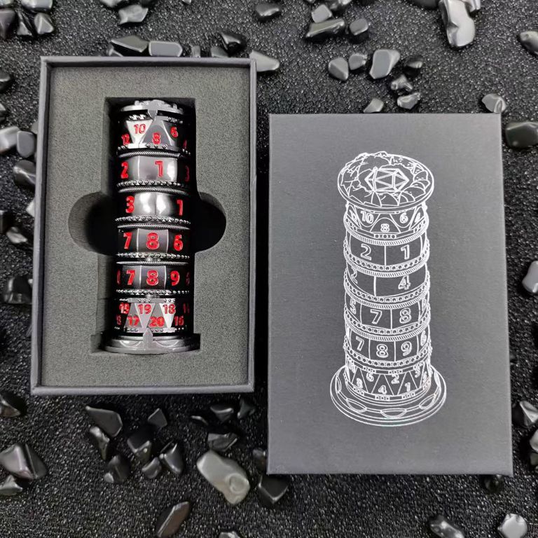 Ranger Dice Tower shaped dice