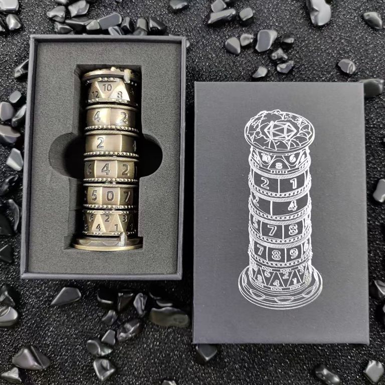 Ranger Dice Tower shaped dice